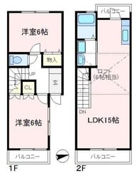 ルミエール柏原IIの物件間取画像